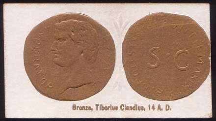 17 Bronze Tiberius Clandius